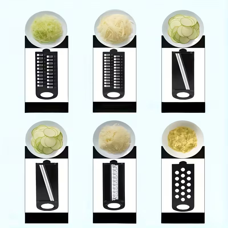 10-in-1 Multi-Functional Vegetable Cutter & Manual Mandoline Slicer – Kitchen Food Prep Tool